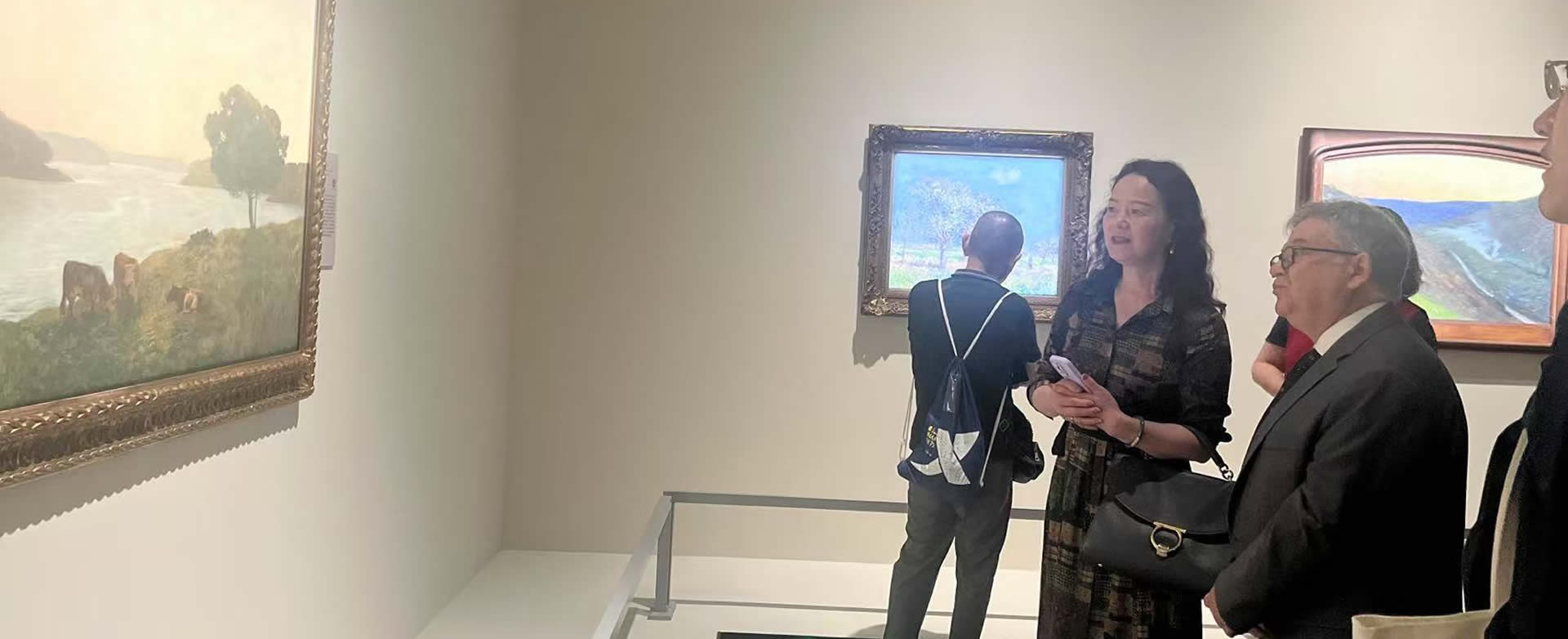 “法国兰斯美术馆珍藏展”在省博物馆展出 章笑梅主任应邀观展